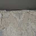 Macrame Wall Hanging Wedding Hanger Macrame Wall Decor Dorm Craftsmanship Handmade Tassel Knotting Boho Fiber Art Home Room Decor 47" W x 25" L