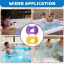 2 Packs Hot Tub Spa Mineral Filter Cartridge for Dimension One Spa Filter - 01512-261 Spa Replacement Parts - Compatible with Vision Hot Tub Filter - Purple & Orange