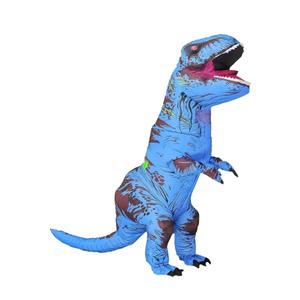 Inflatable Halloween Dinosaur Costume Adult Fancy Dinosaur Suit Blow up Trex Costume Full Body Dino Costume