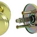 Solid Brass Knob & Rose Assembly Kit