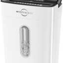 BONSEN Shredders for Home Office, 8-Sheet Cross Cut Credit Card Shredder, Small Paper Shredder for Home Use with 4 Gal Bin, P-4 High Security Level, White (S3101-W)