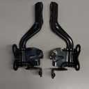 Hood Hinges for Toyota Prius C 2012-2018 Front Driver and Passenger Side No.5341052350/5342052360 Front Bonnet Bracket Black 1 Pair