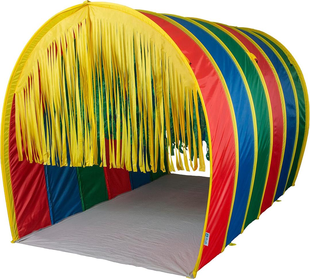 Pacific Play Tents 95100 Kids Tickle Me 9.5-Foot Giant Institutional Crawl Play Tunnel, 9.5" x 5.5' x 6'