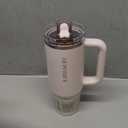 STANLEY Quencher ProTour Flip Straw Tumbler with Leakproof Lid | Built-In Straw & Handle | Cupholder Compatible for Travel | Insulated Stainless Steel Cup | BPA-Free (30 Ounces, Rose Quartz)