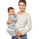 Ergobaby Alta Hip Seat All-Position Breathable Mesh Hip Seat & Carrier, Pearl Grey (HipSeat)