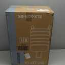 Sweetcrispy Carry on Luggage, Hard Shell ABS Suitcase with Double Spinner Wheels, Lightweight Expandable Rolling Suit Case with TSA Lock, 21 Inch Charcoal Black