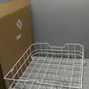 UPGRADED WD28X10384 Lower Rack for GE Dishwasher Rack Replacement Parts,WD28X10384 WD28X10309 WD28X10166 WD28X10165 GLD5660N00SS GLD4560R00SS General Electric GE Dishwasher Bottom Rack Part with Wheel