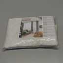 YoungsTex Linen Curtains 40 Inches Long, Short Drapes Light Filtering with Grommet Beige Natural Privacy for Bathroom Kitchen Windows, 42 X 40 Inch, 2 Panels