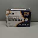 AAY Disposable Bed Pads 30"X36" (100pcs) Tear-Resistant Cloth Backing Underpads Super Absorbent Pee Pads Extra Large Premium Chucks for Adults Incontinence Pads Waterproof for Elderly, Kids or Puppy