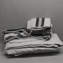 Nautica - King Quilt Set, Cotton Reversible Bedding, Bedding Set for All Seasons (Ardmoore Grey, King)