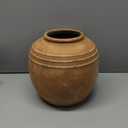 Large Ceramic Vase, 8.66 inch Tall Round Rustic Vase, Pottery Farmhouse Flower Vases for Home Decor, Living Room Shelf Decor, Enterway, Table
