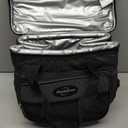 Koolatron Electric Portable Cooler Plug in 12V Car Cooler Bag, 26 qt (25 L) Black/Gray Soft-Sided Portable Car Fridge w/DC Power Cord, Adjustable Shoulder Strap, Cord Storage, Road Trip.