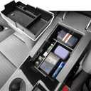 EDBETOS 2026 Equinox Center Console Organizer Compatible with Chevy Equinox 2025 2026 LT/RS/ACTIV Armrest Storage Box Interior Pallet Insert Tray Secondary Accessories, Middle Console Tray, Not for EV