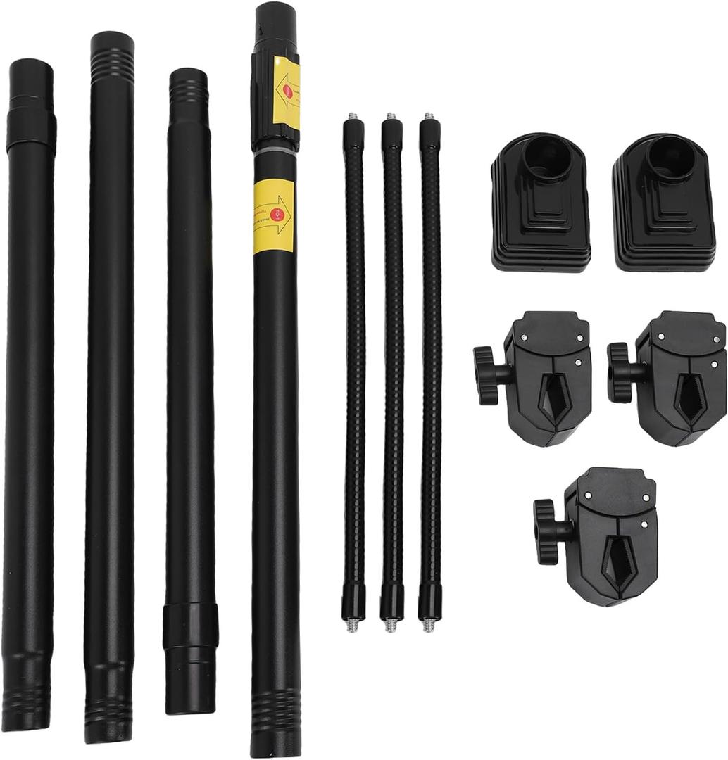 Garosa Adjustable Garland Hanger Expandable Door Frame Wreath Hanging Rack for 31.5 to 67 Inch Wide Doors Indoor Outdoor Use