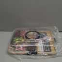 Charcuterie Board with Clear Lid, Travel Portable Cheese Board Charcuterie Boxes Cutting Boards for Kitchen, House Warming Gifts New Home, Gifts for Women (6 Compartments Black)