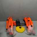 12 Hurdles Training Speed Agility Training Durable with 10 Marker Cone