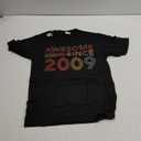 Awesome Since 2009 T-shirt Black, Size Small