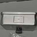 Bobrick Surface-Mounted Soap Dispenser - Satin-Finish Stainless Steel, 40-fl oz Capacity, Manual Liquid Soap Dispenser with Low Soap Indicator, Top Fill, Vandal-Resistant, Wall-Mounted Design (B-2112) (3.5"L x 8"W x 4.75"H)