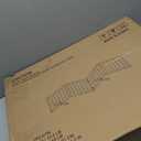 Mino Kesper Natural 37-74" Wide Dog Gate for Stair, Bamboo Dog Gates for The House Doorways, Freestanding Pet Gates for Dogs, Doogie Puppy Fence Gate