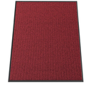 Indoor Outdoor Door Mat, 4' x 3' Doormat for Entryway, Rubber Backing Non Slip Front Door Mat Outside Entrance, Super Absorbent Commercial Floor Mat for Home Office, Red