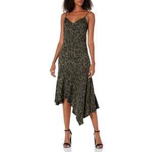 Steve Madden Women's Lucille Dress (Medium, Army Green)