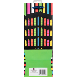 4 x Lindy & Company Birthday Candle Wine Bag
