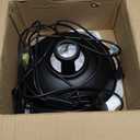 Plug in Pulley Pendant Light with 14.76ft Cord On/Off Switch, Industrial Barn Black Hanging Lights with Plug in Cord, Pulley Wall Pendant Lamp for Kitchen Island, Pool Table, Bedroom, 1 Pack