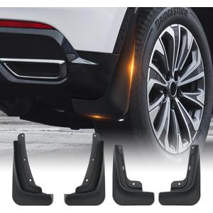 Sunsdrew for 2024 2025 2026 Buick Envision S Mud Flpas Splash Guards Accessories,All Weather Guard Envision S Mudguards,No-Drill Front&Rear 4PCS 2026 Envision Mudflaps Set with Hardware