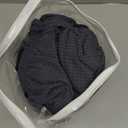 LA MEACK Couch Cushion Covers for Sectional Sofa L Shape Washable Separate Seat Chaise Couch Cover Stretch Sofa Slipcovers with 2 Pcs Pillowcases(2 Seater + 1 Chaise, Dark Grey)