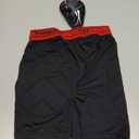 Youper Boys Youth Padded Sliding Shorts with Soft Protective Athletic Cup for Baseball, Football, Lacrosse (Black, Youth Small)