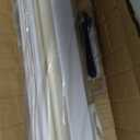 LazBlinds No Drill TDBU Roman Shades, Blackout - Beige, 37" W x 64" H