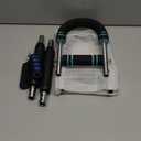 Twister Arm Trainer, 40-100lbs Adjustable Power Twister Bar for Men and Women, Chest Exerciser Forearm Strengthener for Upper Body Fitness Training, Portable Spring Resistance Exercise Equipment