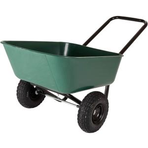 70019 Garden Barrow Dual-Wheel Residential Wheelbarrow Garden Cart