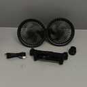 Rechargeable Car Backseat Fans for Backseat for Kids, Car Back Seat Fans for Car Kids Backseat