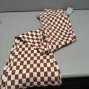 Bell Bottom Jeans for Women High Waisted Stretch Plaid Flare Jeans Denim Bootcut Pants Size 6