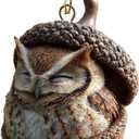 5PCS Forest Animal Acorn Ornaments Cozy Forest Christmas Ornaments, Woodland Creature Hanging Ornament, Pine Cone Animal Decoration, Acrylic Hanging Ornament Home Party Dcor (2D Flat)