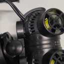 FREESEA Aquarium Circulation Pump Wave Maker Power Head with Magnetic Mount Suction for 20-75 Gallon Saltwater Freshwater Tank (1600 GPH, Black)