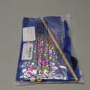 Wettarn First Communion Banner Kit for Boys Girls 9 x 12 Catholic Christian Religious Crafts Felt DIY Holy Communion Banner for Kids Sunday School Church Activity Baptism Party Decoration (Sky Blue)