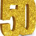 50th Birthday Decorations for Men and Women,50th Anniversary Decorations,Gold Glitter 50th Birthday Centerpieces for Table Decorations,Number 50 Table Topper Decor