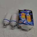 CPPSLEE Upgraded LED Flame Light Bulbs, 4 Modes Flickering Light Bulbs, E26 Base Fire Flame Bulb for Christmas Decorations Outdoor, Halloween Lights Patio Indoor Home Decor (Yellow, 2 Pack)