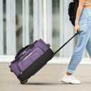 Pacific Gear Duffel Bag with Rolling Wheels, 21 Inch