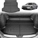 Trunk Mat Fit for 2022-2026 Honda Civic Hatchback Sport/EX-L/LX - AOMSAZTO Cargo Liner TPE Trunk Liner Cargo Mat Replacement for 11th Gen Honda Civic Accessories Black (Not for Hybrid/Sport Touring)
