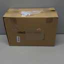 Holotap 42 Pcs 8 OZ Plastic Juice Bottles with Caps, Empty Clear Disposable Bulk Plastic Bottles with White Tamper Evident Caps Lids (Black)