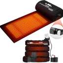 Kohree 15FT Heated RV Sewer Hose Sleeve, Avoid Freezing at -45°F with Energy Saving Thermostat, Insulated Waterproof Heated Cover for RV Sewer Hose (Not Included), RV Winter Accessories for RV Camper