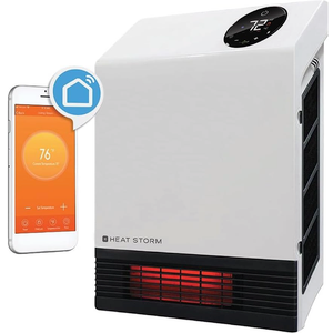 Heat Storm HS-1000-WX-WIFI Infrared Wi-Fi Heater, 1000 Watt