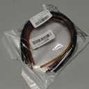 Chuangdi 6 Pieces Plastic Plain Headband for Women Double Row Headband Teeth Comb Hair Bands Tortoise Shell DIY Hair Hoop Non Slip Accessory, 5 Colors