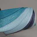 Baderke 15 Inch Round Braided Placemats Set of 8, Non Slip Table Mats for Dining Table Woven Washable Place Mats Trivets for Hot Pots and Pans for Dinner Party Decoration