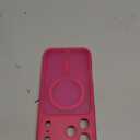 CANSHN Magnetic Compatible with iPhone 17 Pro Max Case, Upgraded [Full Camera Protection] [Compatible with Magsafe] [Translucent Matte] Shockproof Protective Phone Cover 6.9 Inch - Hot Pink