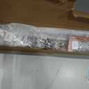 Ceiling Curtain Track System with Wall Mount, Silent Curtain Rail for Room Divider with Three Types of Hooks, 3ft - 6ft, White