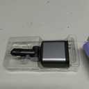 Retractable Car Charger with Starlight, 66W Starlight in Car roof 4 in 1 Retractable Car Phone Charger Adapter, Fast Charging USB C Cable, Compatible with iPhone 17/16/15/14/13/12